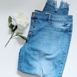(Jessica Simpson) Kiss Me Vintage Skinny Jeans 24W